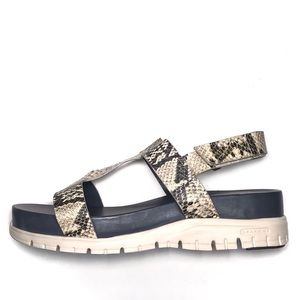 Cole Haan Python ZeroGrand Sandals
